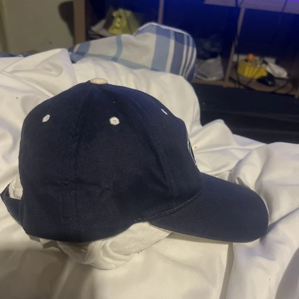 Penn State Cycling‎ Cap Nittany Lions Hat Blue Denim Embroidered One Size